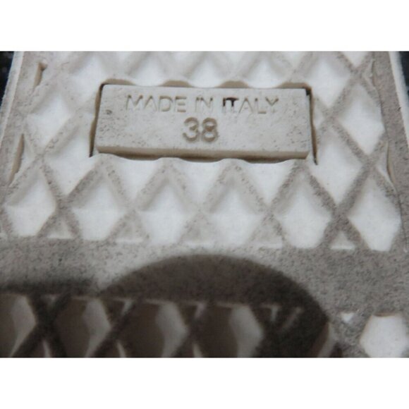 Giuseppe Zanotti Python Embossed Italian Leather Devon Skate Shoes Sneakers 38 o - Picture 9 of 10